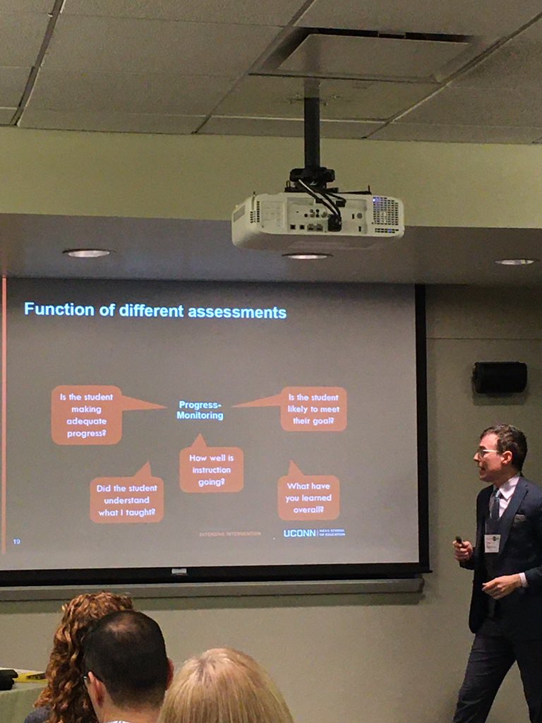LaurGoldenberg's tweet photo. So impt to know what an assessment is/isn’t designed for; @devin_kearns gives excellent explanation to distinguish btw formative, summative, progress monitoring #EveryoneReading2020 @GC_CUNY https://t.co/zMTRRpmIQq