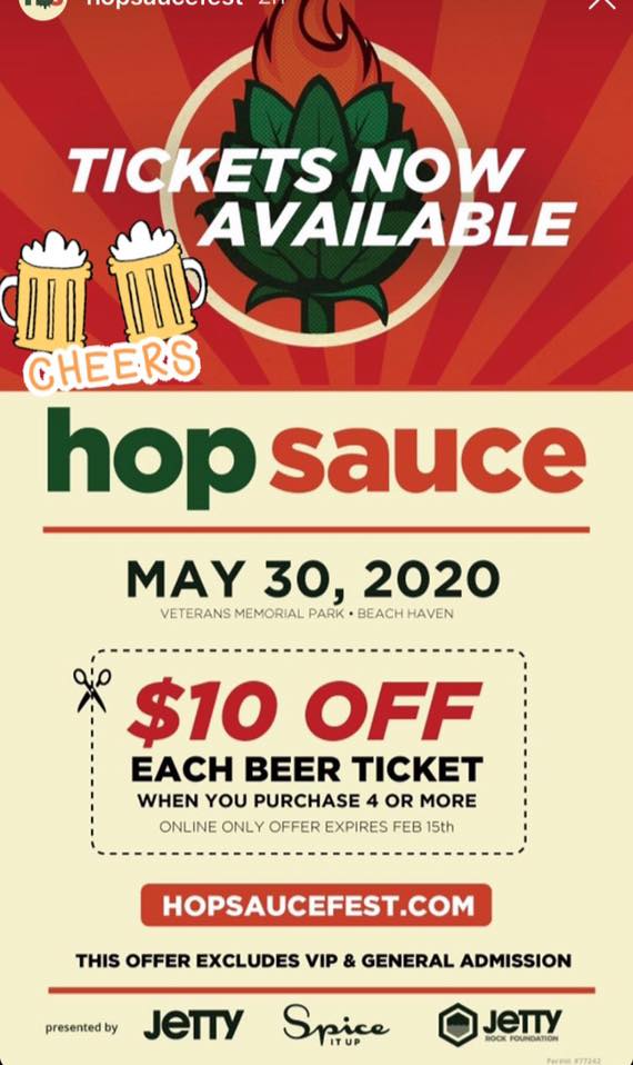 #craftbeer #pouritforward #hotsauce #visitbeachhaven #lbiregion 
ow.ly/Tip750yc5ct