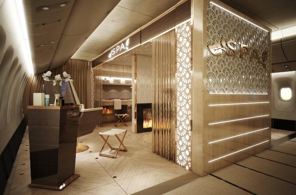 Dubai Aviation Engineering Project’s Retractable Aircraft Cabin

