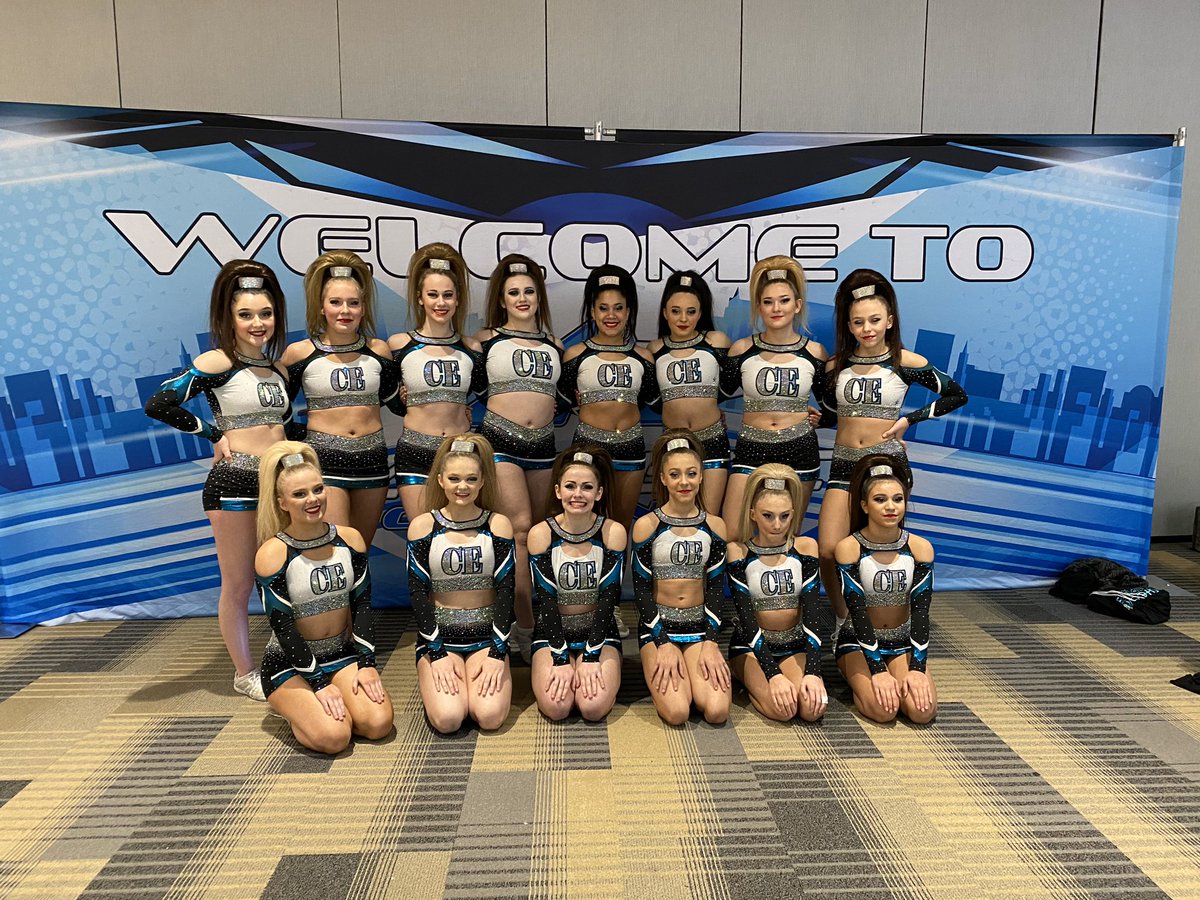 CheerEmpireMD's tweet photo. Lady Elite-2nd place out of 8 teams!!! We had a few issues here and there that kept us out of the top spot but overall for their first competition and the obstacles these girls had to overcome recently to make it on the mat we couldn’t be more proud!! Great job ladies!!! https://t.co/G2drsaU66D