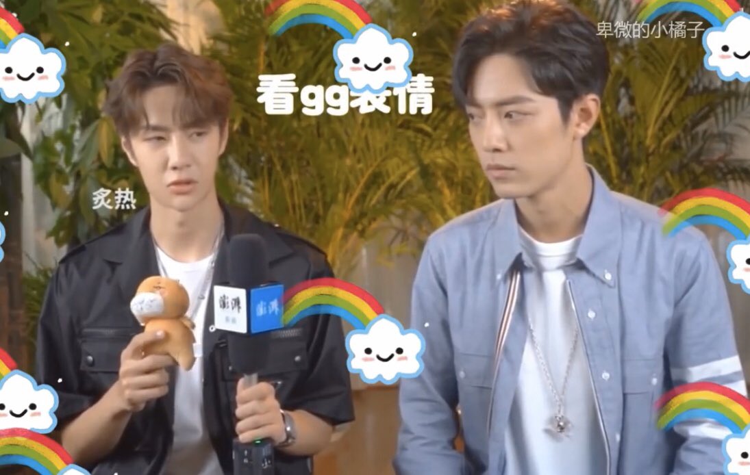  #XiaoZhan has a very distinct and consistent “Baby, SHUT UP” face  (If you have a significant other, you know you’ve seen this face - or given it!)  #bjyx  #bjyxszd  #yizhan