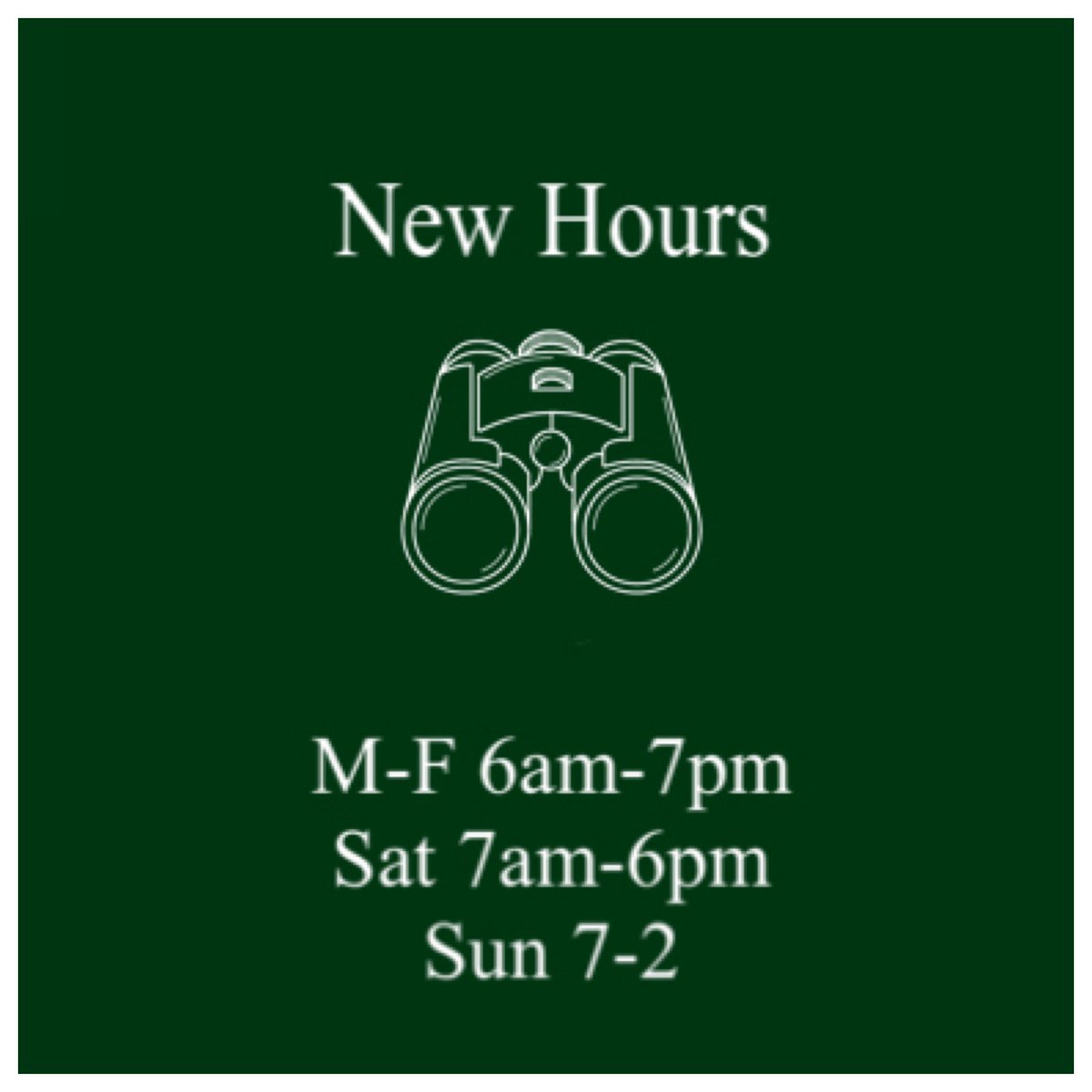 ScoutCoffee2's tweet photo. The groundhog has spoken: Early Spring! We are excited for longer days, and hopefully warmer weather for the porch! Starting today, we will be launching our “SPRING HOURS.” Daylight savings doesn’t start for another month, but here at Scout, we are springing forward! https://t.co/ksFwGb8VK8