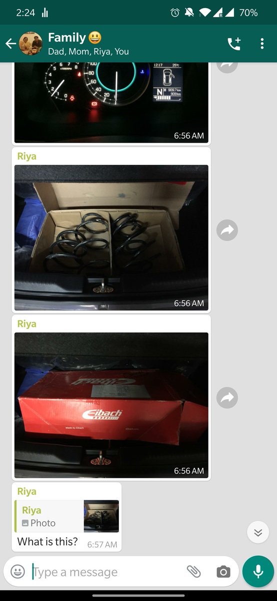 Six months in, she finally sees my car parts in her car. Also, now I know that our Ignis' boot hasn't been used at all since I moved.