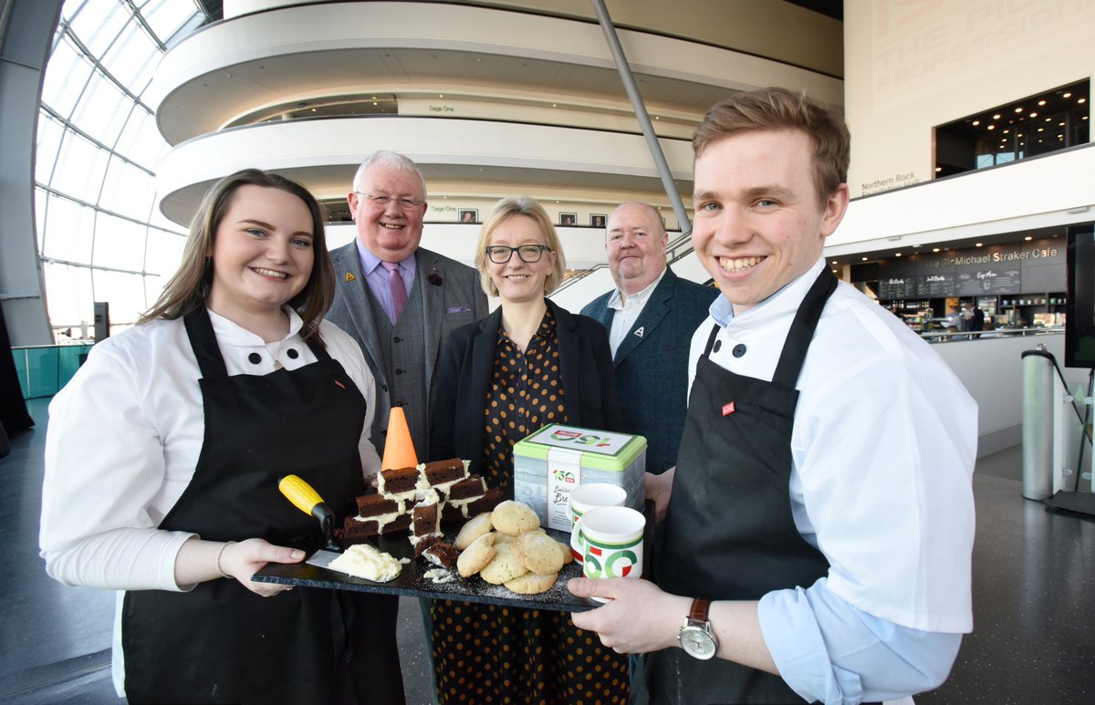 glasshouseicm's tweet photo. Congratulations to Emma and Will from @WeAreMcAlpine  winners or our #ApprenticeBakeOff! Thanks to @AANNorthEast and all our apprentices who took part #LookBeyond #NAW2020 https://t.co/ySOeyA8uH5