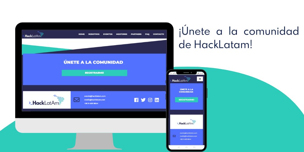 Atrévete y participa de nuestros eventos, ya seas una #startup o un #desarrollador independiente.

¿Sabías que ya hemos publicado las dos nuevas fechas del Blockchain #Hackathon Series 2020?😱

Conoce toda la información aquí ➡ hacklatam.com/eventos

#LetsBUILD #Blockchain