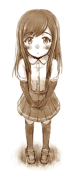 MVPの報告を受けた後、何かしてほしそうな眼をしている朝潮

#艦これ #朝潮 