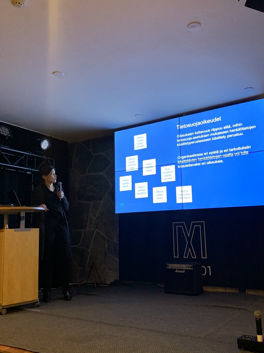 Really practical and clear walkthrough of the basics of #GDPR from #FinTech perspective by <a href="/Tietosuoja_DPA/">Tietosuojavaltuutetun toimisto</a>