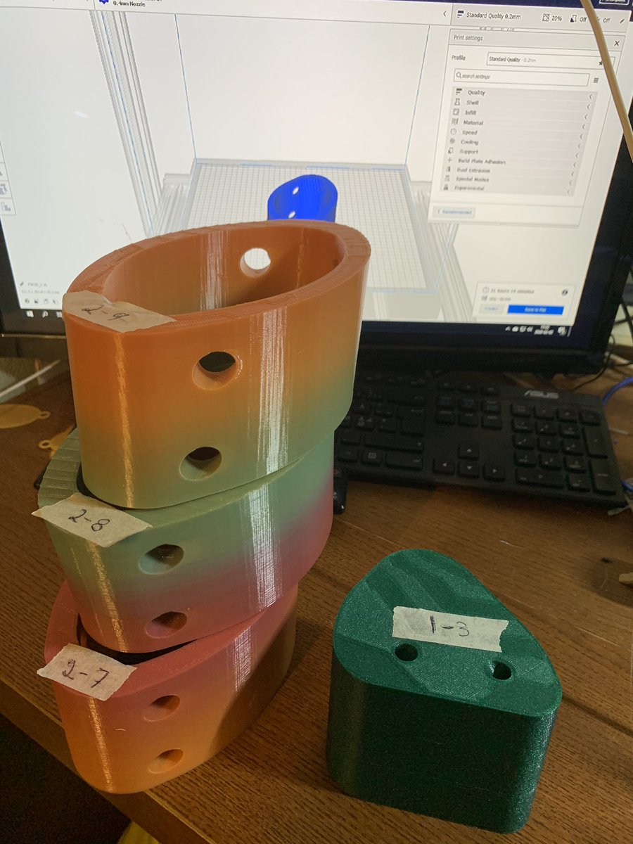 FriskDonny's tweet photo. Parts 2-7, 2-8, 2-9 and 1-3 finished and part 2-10 and 1-4 in progress. #3DMSPP #3DMS2020 @3DMeetupSweden @3DPrima’s Filament https://t.co/ojHwaOtiBr
