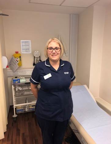 2020 is the WHO Year of the Nurse - meet Kate Southern, Ward Manager. Kate has been here for 2 yrs and from her very 1st day says that she found a friendly &amp; welcoming atmosphere.  Kate enjoys being a nurse and feels she is privileged to meet and care for new patients every day.