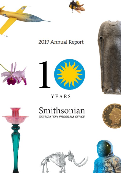 SIxDIGI's tweet photo. @SmithsonianDPO
It's that time of year again. Time to take stock in all we did in 2019 (our 10th anniversary year). See our annual report at: https://t.co/S7bZm0uRH8
#digitization #MassDigitization #3D #museums #MuseTech https://t.co/7toNXkzUjM