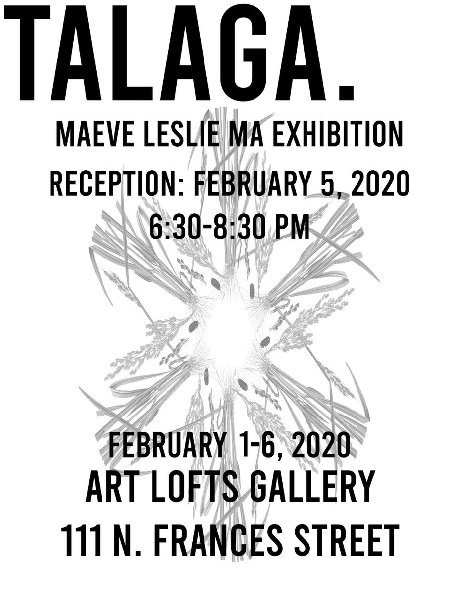 UW_ARTdept's tweet photo. 🎉 Current #UWMadison #uwgrad MA exhibitions! 🎉
UNTRUTHS by Jamie Jacobson & TALAGA by Maeve Leslie: reception on Wed! https://t.co/me2xD8z5BK
BEAUTIFUL ORDINARY by Lesley Numbers & UNCERTAIN PASSAGE by Roberto Torres Mata, at #Gallery7, reception Thurs!
#artsatuw #madisonart https://t.co/qo3R6z5wS4