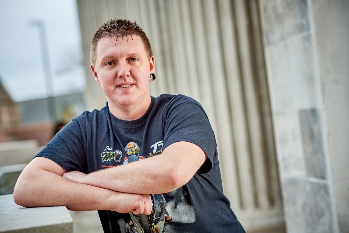 Apprenticeship student Ollie Tindall, who's training to be a nurse practitioner