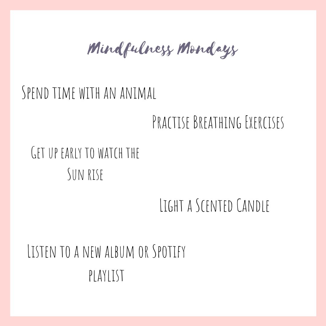 LeicsTrainingPM's tweet image. Carrying on with our term of Wellbeing tips to #DeStress

 Please see the pic below for some ideas for activities that help support a healthy mind 👇👇

#MindfulnessMondays #SUSupport
@LeicsWellbeing