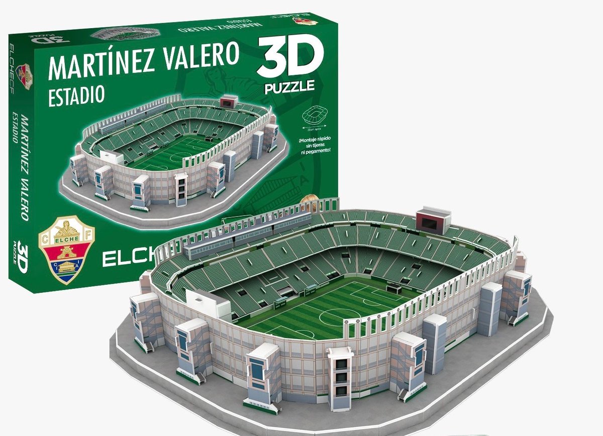 puzzles 3d estadios de futbol