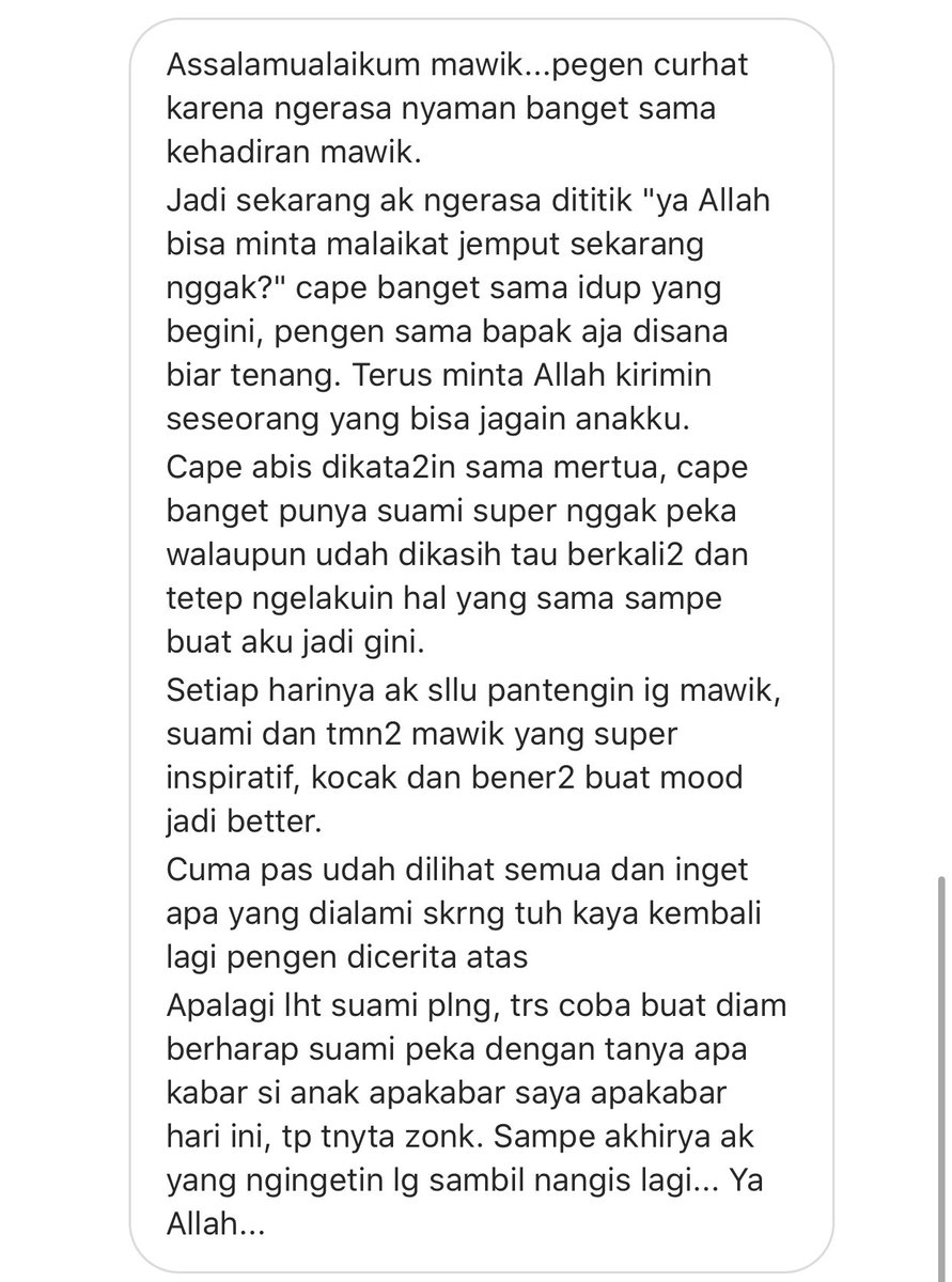 Terkadang, tanpa disadari ada beberapa orang yang bahagia dengan kehadiran kita. Lagi dan lagi, Allah selalu memberikan banyak hal yang baik untuk disyukuri.❤️