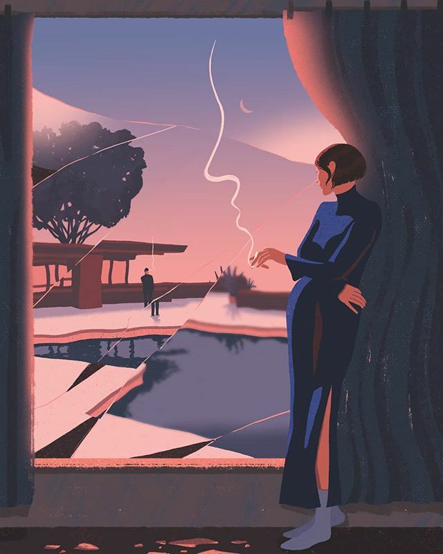 Merit awarded work by Mikyung Lee @mikyung__lee in Annual No.16 👀💜
.
Annual No.16 is printed and available for purchase! Order your copy today ⭐link in bio⭐Online Gallery is now live: 3x3mag.com/annuals/annual…
.
#merit #illustration #show #competition … ift.tt/2RSjYyM