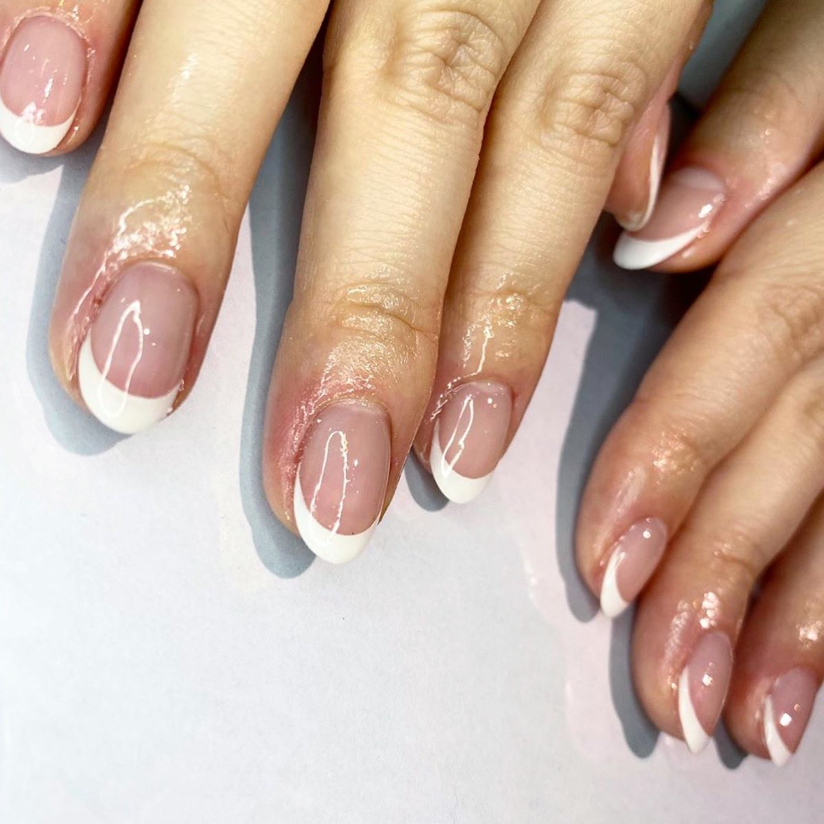 33nail フレンチモデルご案内可能です オフありクリアベース白フレンチ のみとなります 長さ出しも１０本 1000円でご案内可能となっております ネイルモデル募集 ネイルモデル募集渋谷 ネイルモデル募集東京 フレンチネイル フレンチ