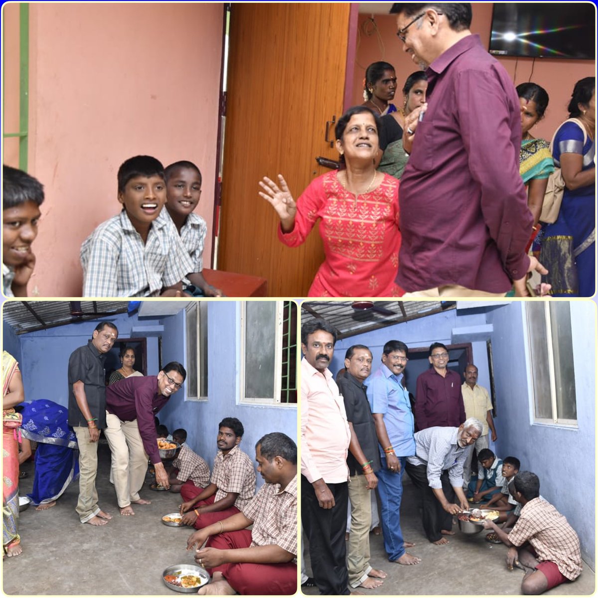 RMM_NYNJChapter's tweet photo. #Darbar25Days #RMMSocialActivities RMMNA New York New Jersey Chapter donated:

🎁 Commercial Wet Grinder
🎁 Mixie
🍛 Annadhanam 

to Poornothaya Trust for Special Children, Trichy.

We would like to extend our thanks to RMM Trichy, Lalgudi &amp; Magazir for executing this event. https://t.co/kHlhXeTvpl