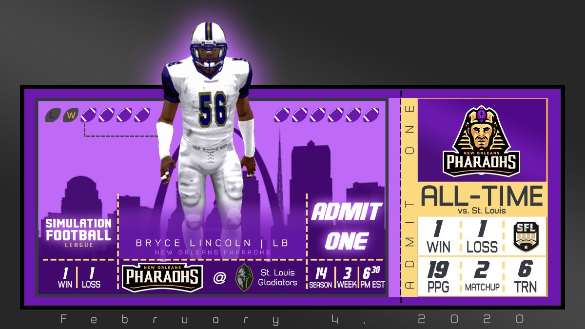 New Orleans Pharaohs tweet media