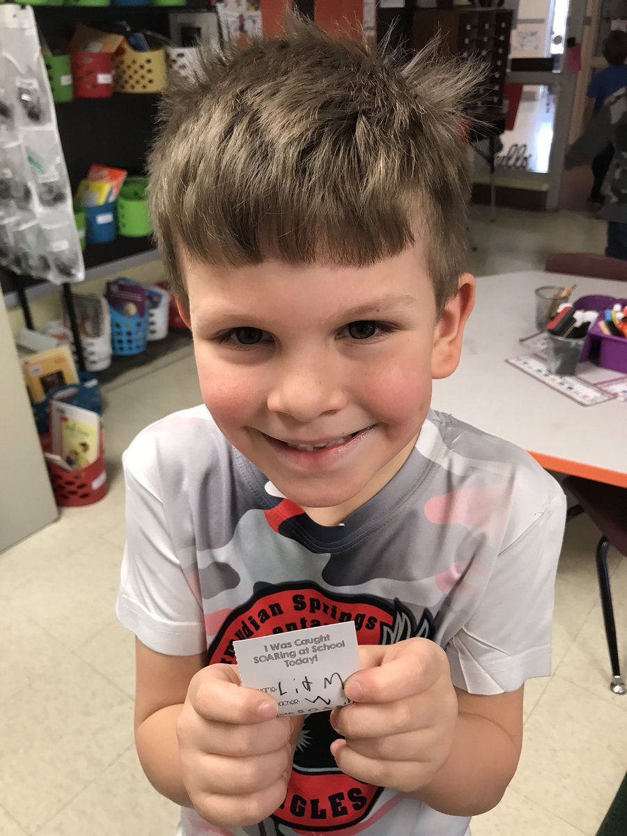 So sorry - I forgot to post last week’s SOAR kid! 🎉🎉