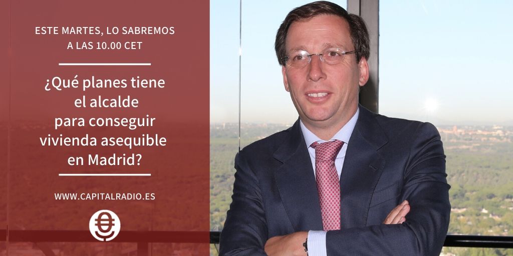 capitalradiob's tweet photo. 🏗️¿Cómo espera lograr @AlmeidaPP_ (@madrid) conseguir vivienda asequible en la capital?

🔸Este martes lo sabremos en una edición especial de #inversiónInmobiliaria con @luzmelia5 

📆Martes, 4 de febrero
⏰10.00 CET
📱https://t.co/OjWvBUGqZF https://t.co/fQdopHslY3