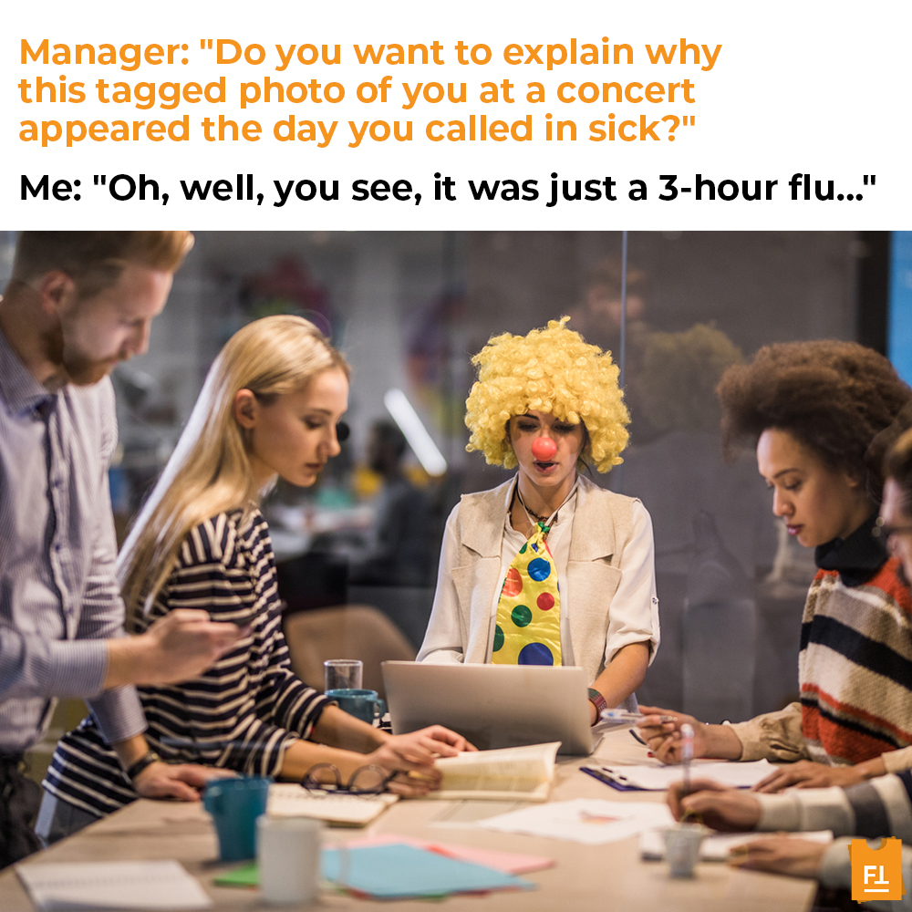 fliptix's tweet photo. "It's a miracle I know." 🤡 #concert #meme https://t.co/T2OO0aSAGK