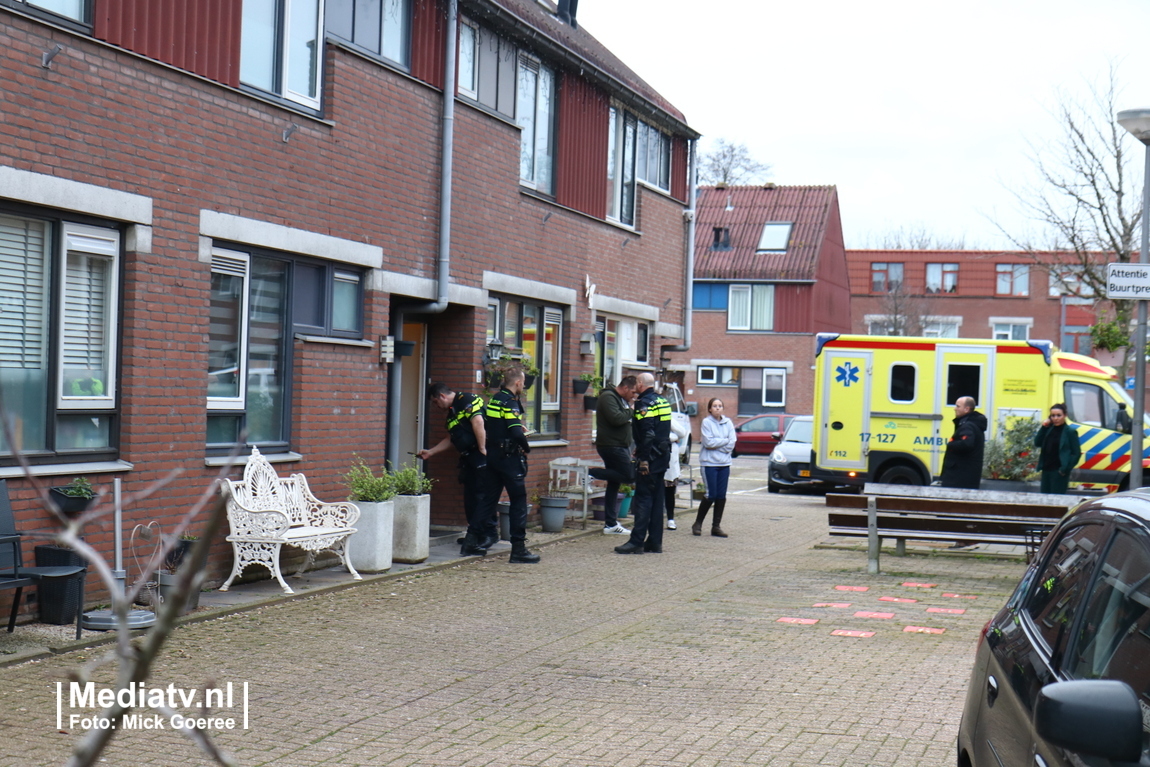 Melding politie Onsteinpad Rotterdam inzake steekpartij