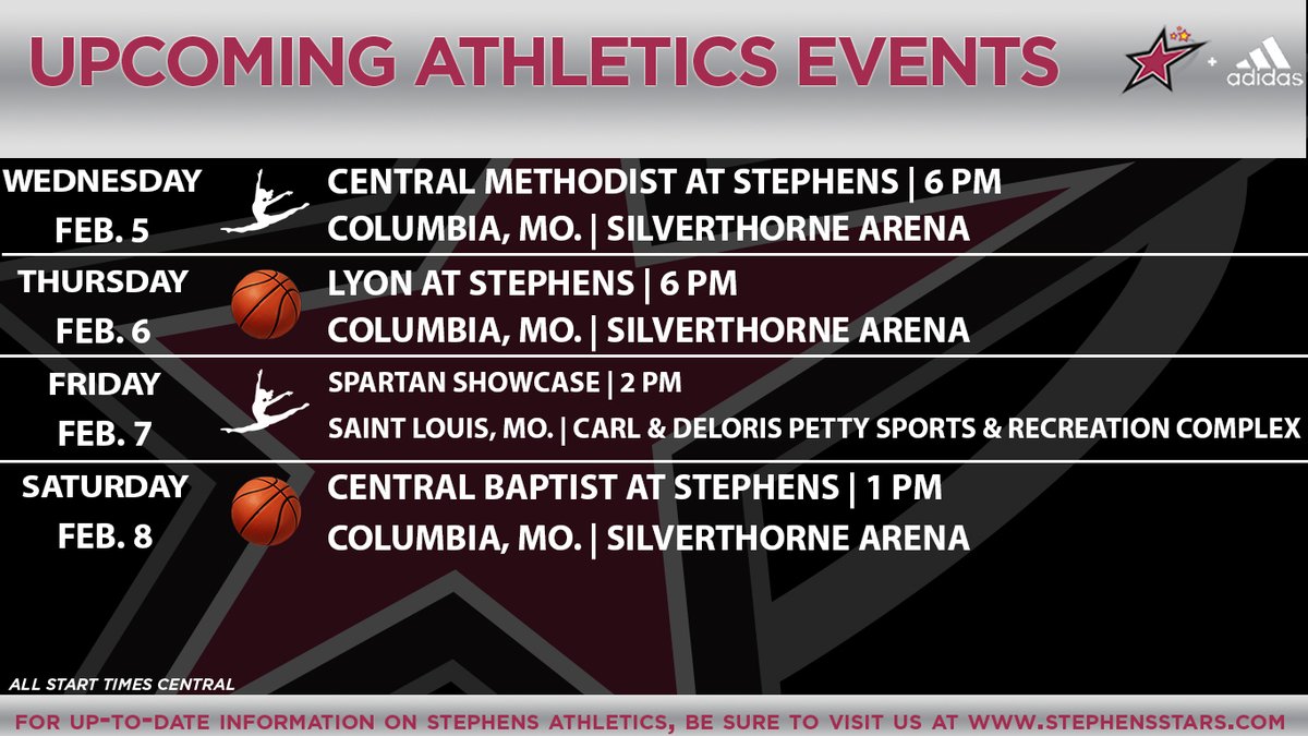 StephensStars's tweet photo. This week in #StephensStars Athletics.

#AMCWBB https://t.co/NI5OYLkPX5