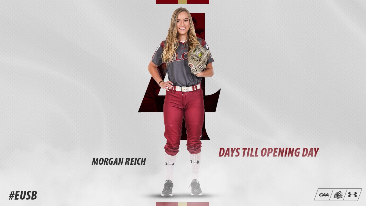 ElonSoftball's tweet photo. Down to 4️⃣ days before we see Morgan and the Phoenix at Hunt Softball Park for Opening Day! 

#EUSB 🥎 https://t.co/ehOgl1HfUe