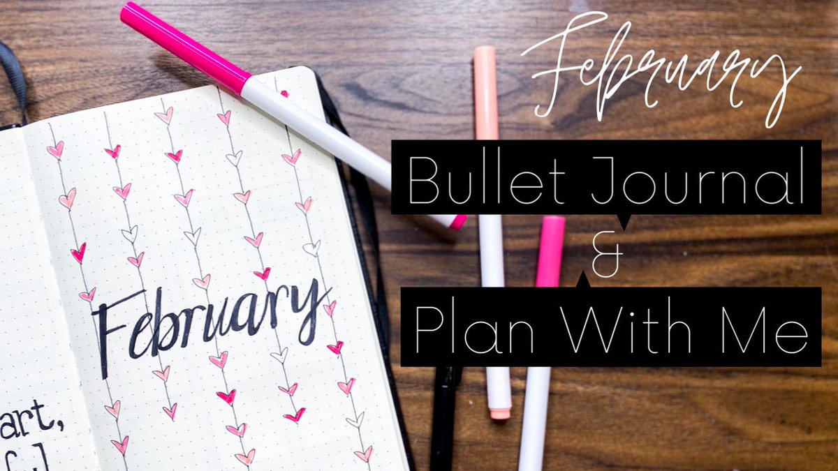 michaelakcook's tweet photo. February bullet journal & plan with me is now up on my channel! 💕
https://t.co/eOvVLb6enC
.
.
#bulletjournal #februarybulletjournal #organization #planwithme #MondayMotivation https://t.co/FGKVvf3xL3