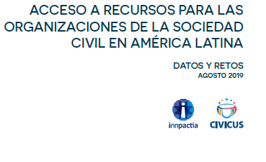 RedExpoSocial's tweet photo. Conoce sobre el "Acceso a recursos para las OSC en América Latina" publicado por @CIVICUSalliance e @innpactia 

https://t.co/HXQMHxfv8S https://t.co/AD4mGU5nMr