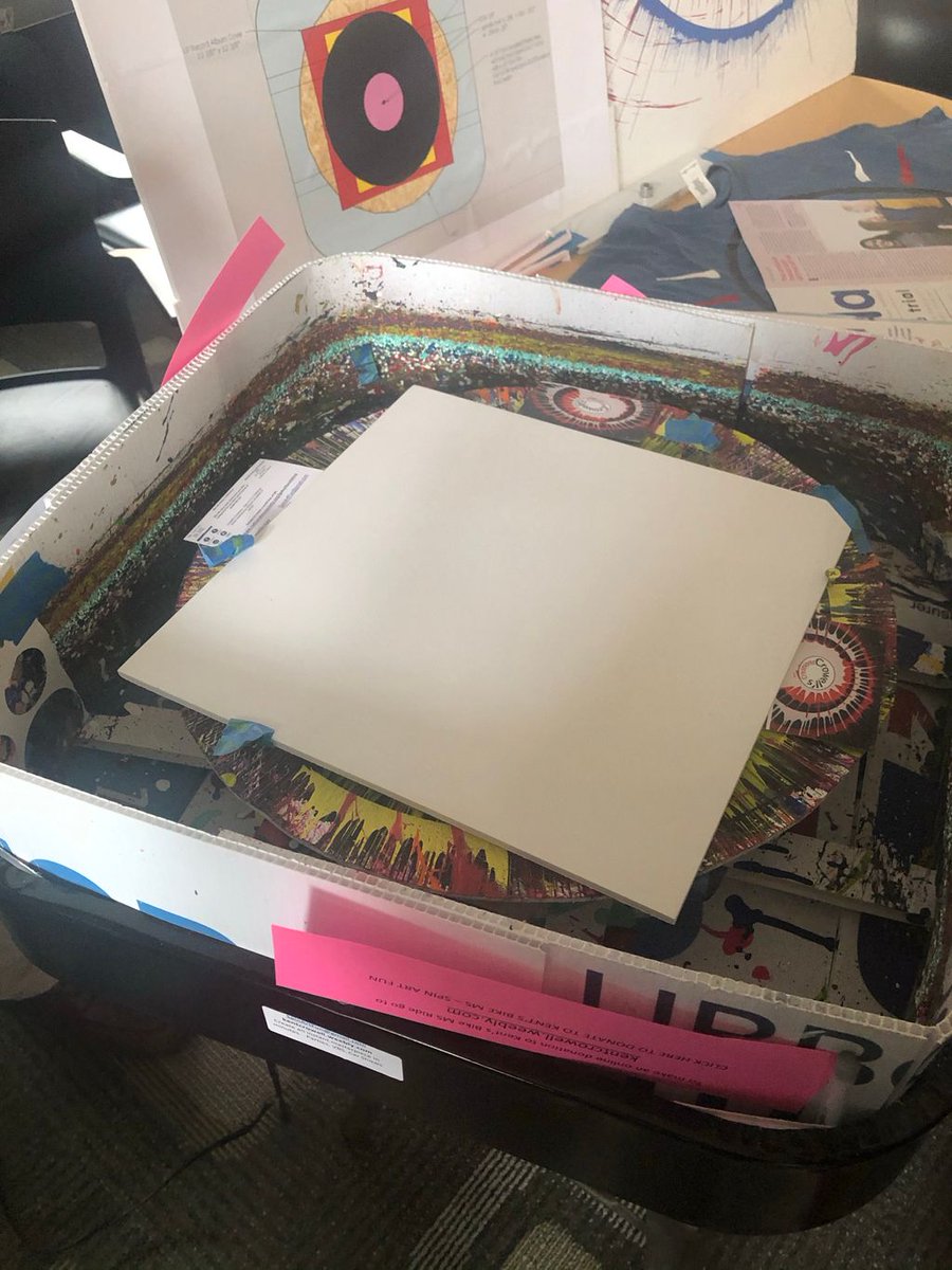 My next gadget for the Makerspace will be a spin art machine! #tcea #spinart #steam