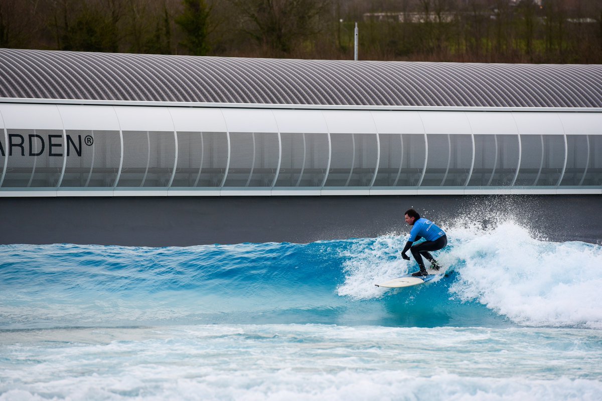 Only in Bristol can you stop off on your commute into work for a few guaranteed waves! A great way to see in a new month #bristol #thewavebristol