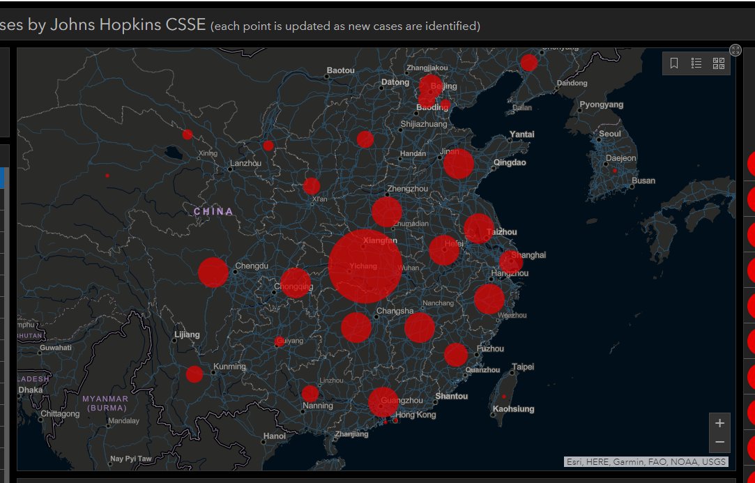 Johns Hopkins CSSE is tracking the 2019-nCoV spread in real-time. Cases and locations can be viewed at https://systems.jhu.edu/