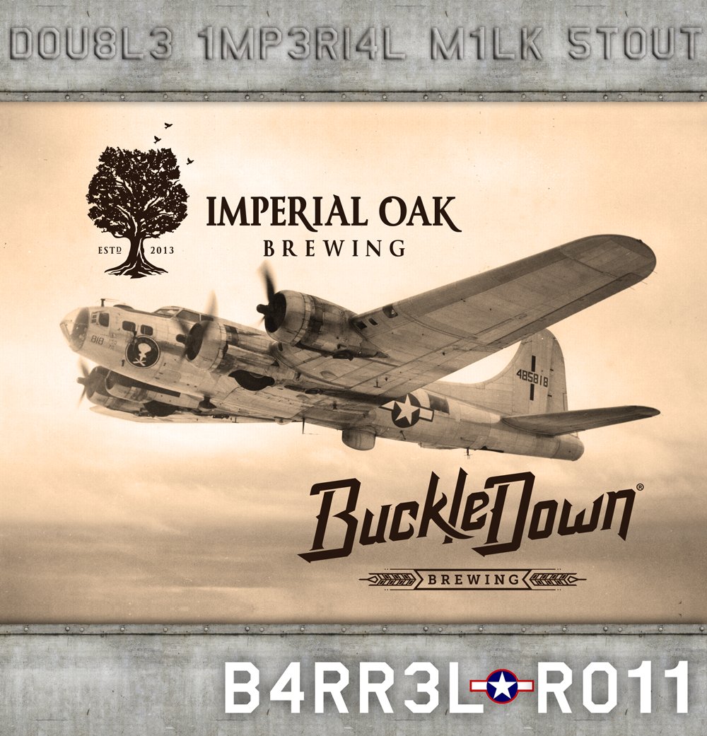 Mark your calendars, Barrel Roll 2020 with <a href="/BuckleDownBeer/">BuckleDown Brewing</a> is next Saturday, 2/15. Double Barrel Double Milk Stout variants at both breweries, shuttle, chocolates, and more. More details coming soon. imperialoakbrewing.com