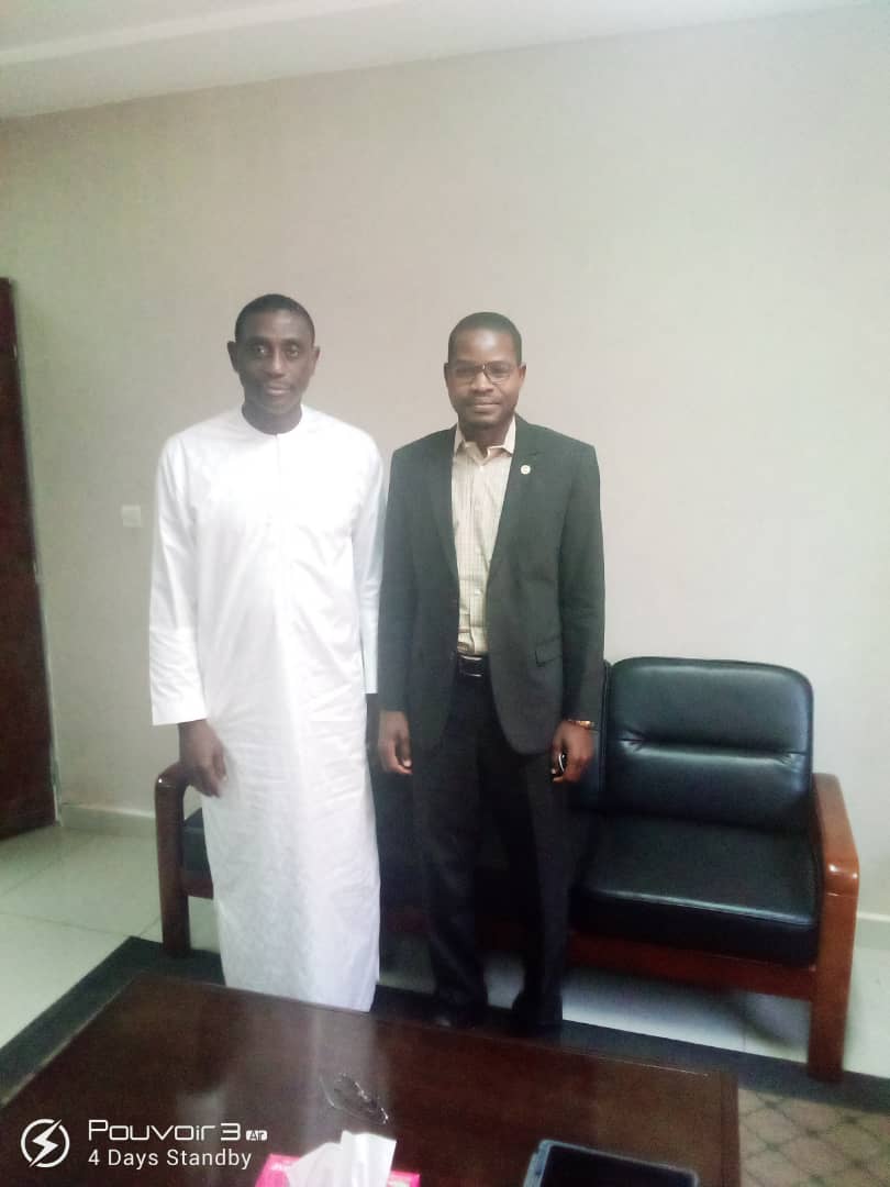 elh_mansour's tweet photo. Nous avons été reçu ce matin par le Président du parti #AMEN_AMIN M. Oumarou Hamidou Tchiana @OmarTchiana, pour une rencontre d'échange. https://t.co/rFEYhC56Jg