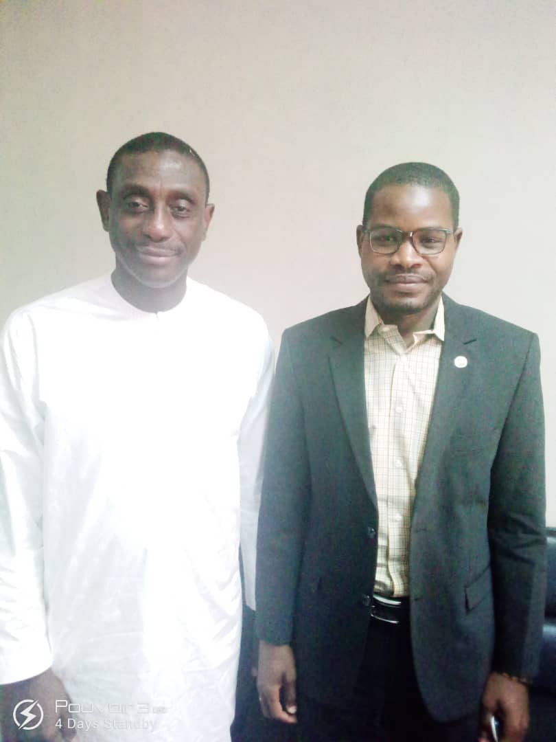 elh_mansour's tweet photo. Nous avons été reçu ce matin par le Président du parti #AMEN_AMIN M. Oumarou Hamidou Tchiana @OmarTchiana, pour une rencontre d'échange. https://t.co/rFEYhC56Jg