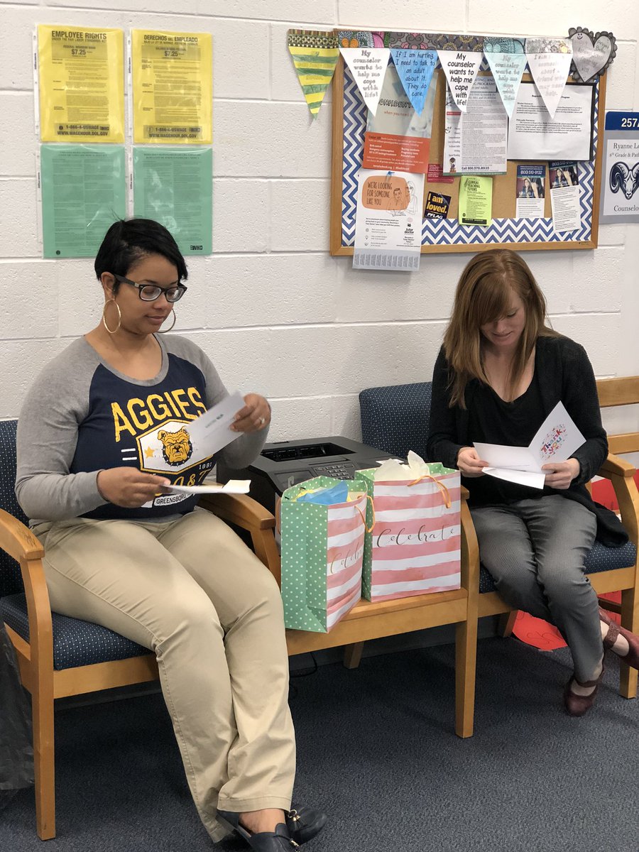 MsLogan6's tweet image. Thank you!!
RT @TawaunaStewart: @rogersherrmiddl is celebrating the positive impact that @MsLogan6 and Ms. Chaney have on our school. We love National School Counselors’ Week.  @DrRogers13 @pmubenga @DurhamPublicSch #DayOne