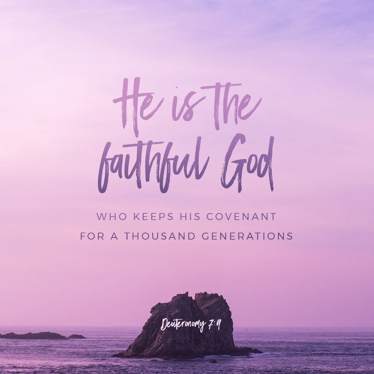 tinasamples's tweet image. No matter what’s going on -  bible.com/59/deu.7.9.esv