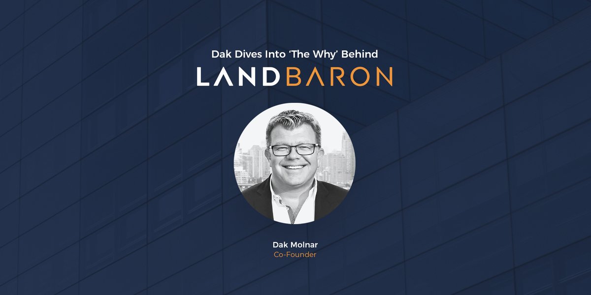 LandBaronCanada's tweet photo. Co-Founder Dak Molnar dives into his inspiration for creating Land Baron and unlocking the #1 commercial real estate market in the world for hard working Canadians of every income.

https://t.co/gfLJbXwr18 https://t.co/iEYvZnmg4R