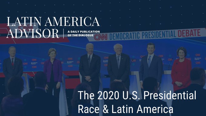 achacong13's tweet photo. As the Democratic primaries officially kick off in Iowa today, revisit @danperikson's take on how the 2020 U.S. presidential election could affect Latin America & the Caribbean.
Watch the latest #LAAdvisor video 🎥
https://t.co/RfLLXvY9k7 https://t.co/yewsrxtgkf