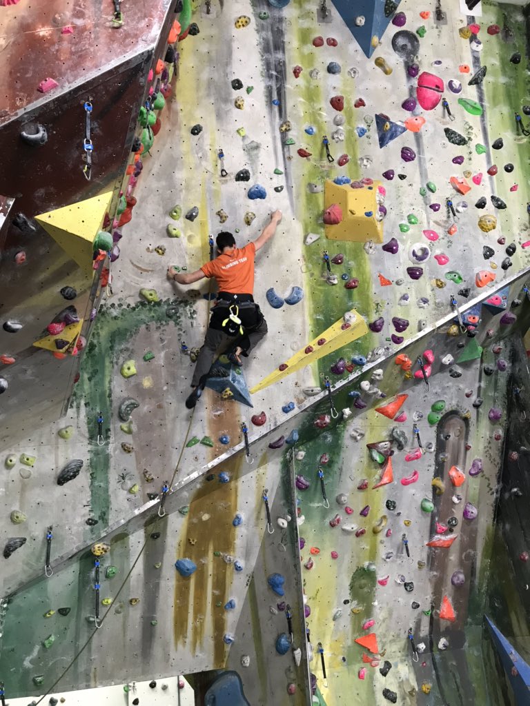 Lead and Speed climbs for U6th climber Zac. Always a super positive presence at the wall!