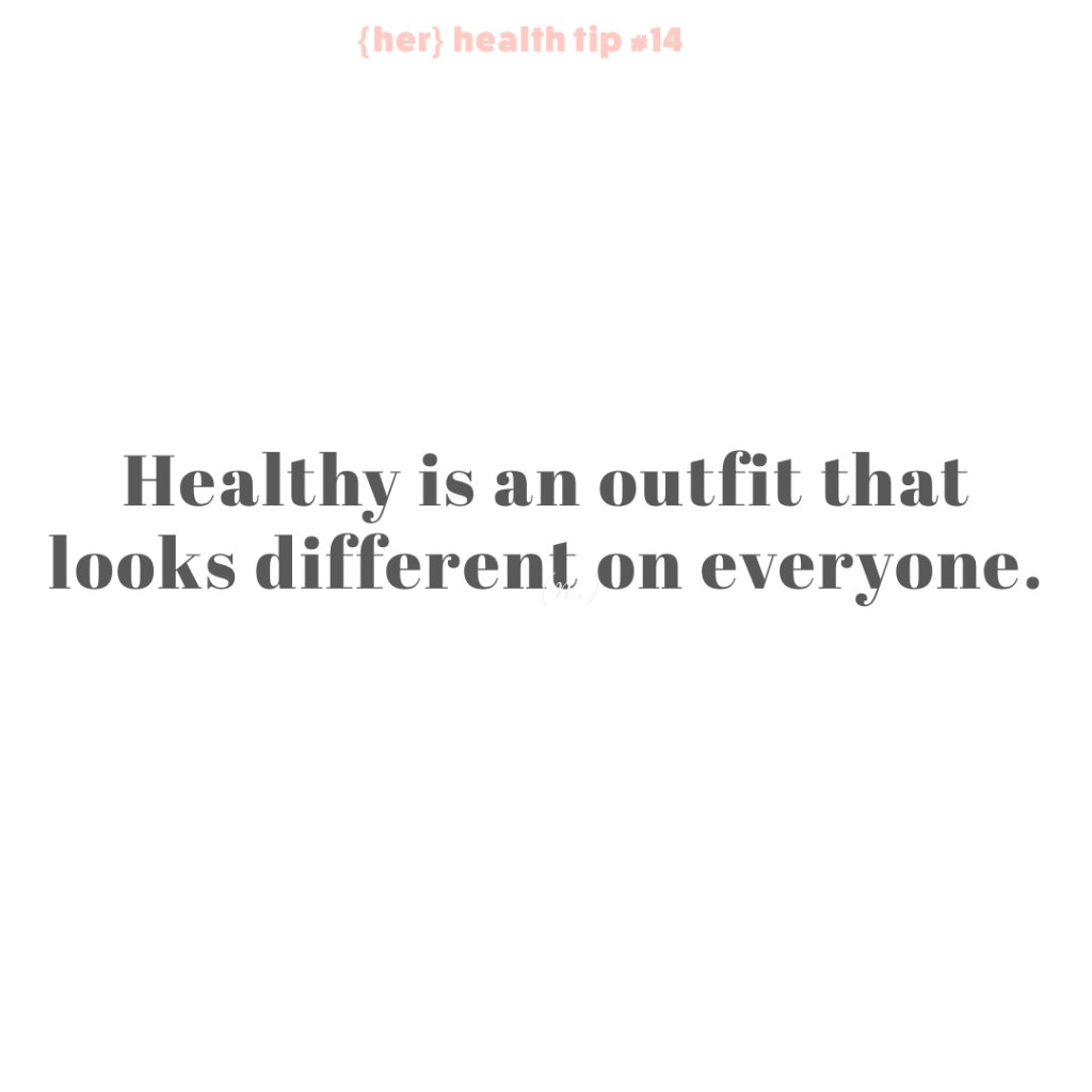 Her Feed / Her Health Tip 14