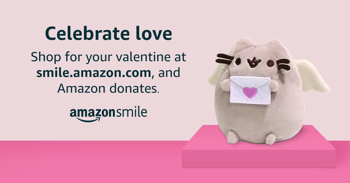 Will you be our Valentine?

Valentine's Day is just around the corner!

While you are shopping for gifts on amazon, remember to shop at smile.amazon.com and AmazonSmile donates to OKC Dream Center at no cost to you!