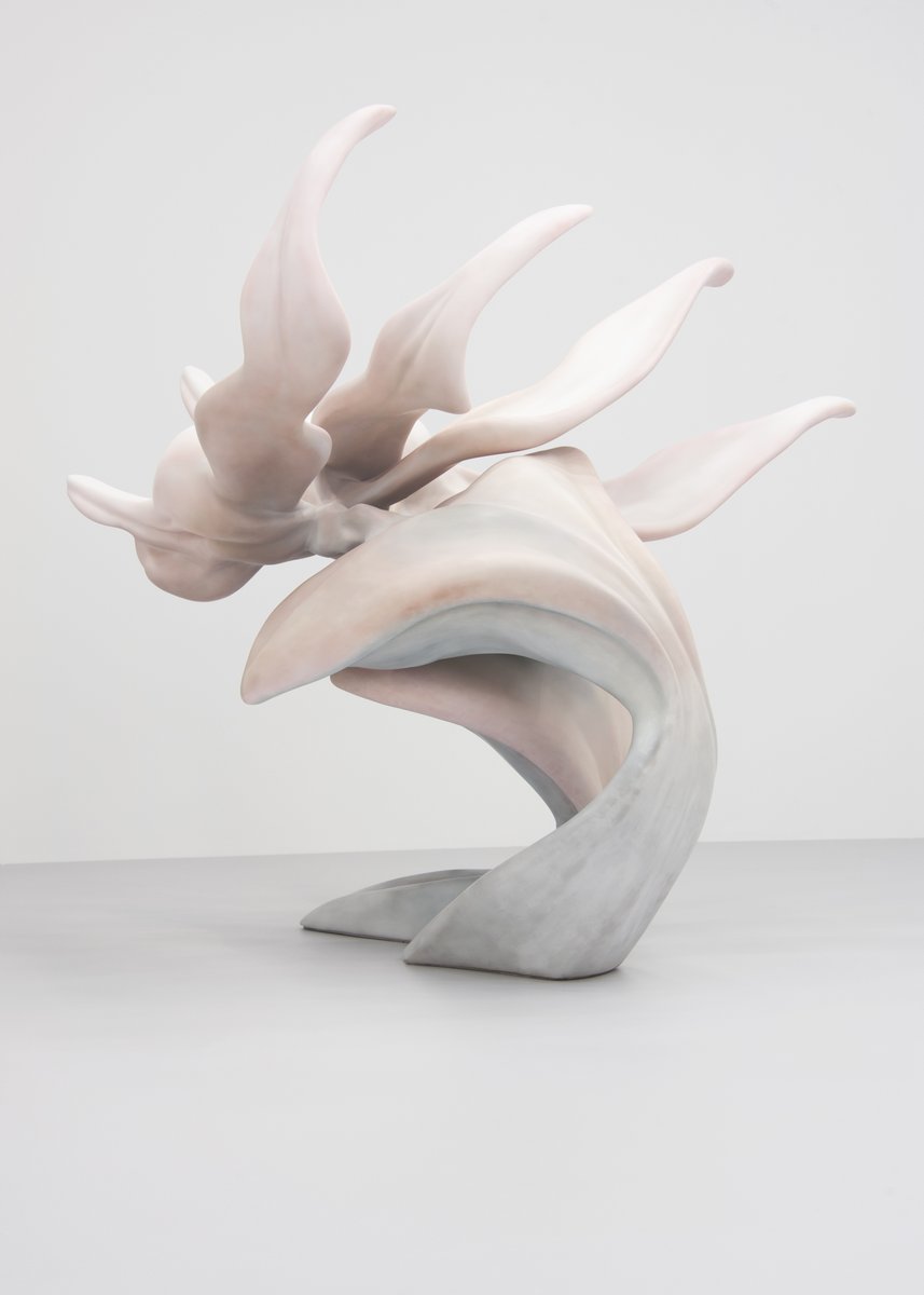 miartMilano's tweet photo. #Preview #miart2020 Clering, New York / Brussels, will present works by the artist #MargueriteHumeau within the section #EstablishedContemporary. Image: “The Dancers III & IV (Two marine mammals invoking higher spirits)”, 2019 Courtesy: the artist, Clering Photo: Julia Andreone https://t.co/Q8MLGwB1vh