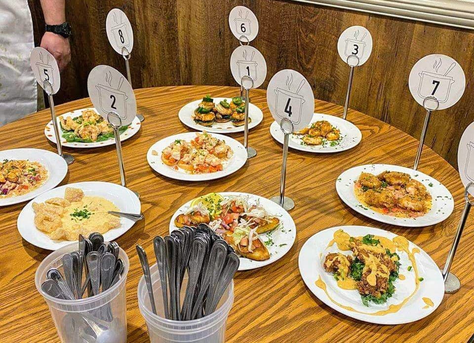 Netchex's tweet image. Just like Sunday family dinners, food helped make our latest team building event a huge success. A big thank you to @NOCookingSchool for hosting our Sales &amp;amp; Marketing Team last week for a terrific #Chopped-style cooking competition! #Netchex #TeamBuilding