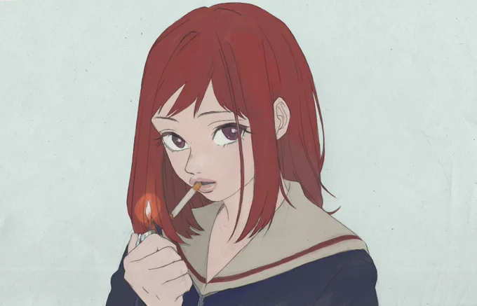 自分の絵ここ数年でどんどん変わってるんだけど3年前くらいのこの辺の絵はかなり好きだな 