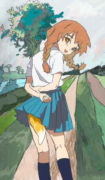 自分の絵ここ数年でどんどん変わってるんだけど3年前くらいのこの辺の絵はかなり好きだな 