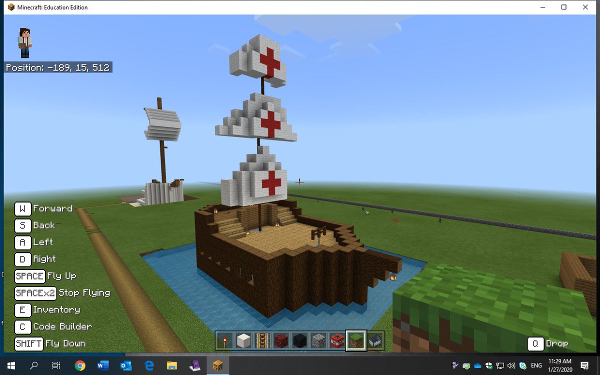 Highbury5_6's tweet photo. How would you like to learn about The First Explorers through a ship museum walk? @LRSD365 @jagill @MicrosoftEduCA @gametolearnmb @MinecraftEdu If so you'd come to room 15s Minecraft Museum!
#Microsoft #MinecraftEdu https://t.co/qWeGv8Tfnw