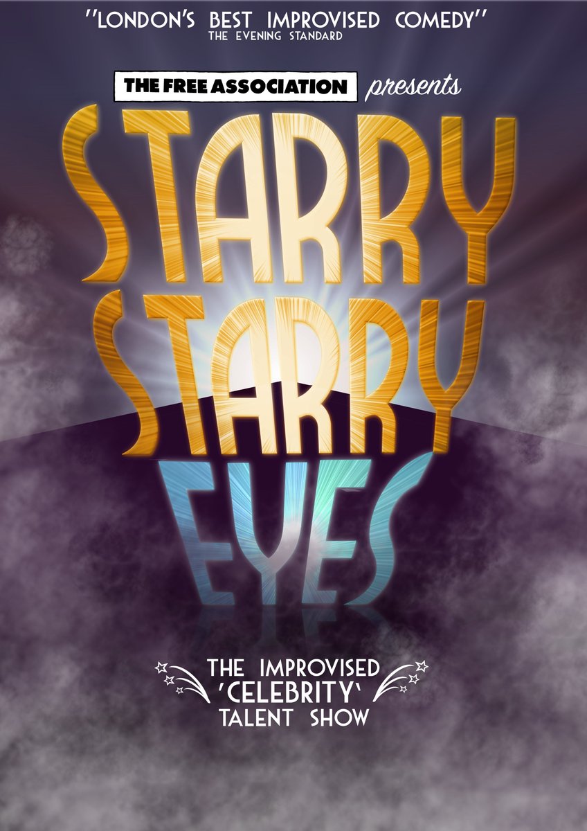 This Sunday for one night only @vaultfestival! <a href="/JonathanBroke/">Jonathan Broke</a> <a href="/NaomiPetersen/">Naomi Petersen</a> <a href="/JayBay90/">Jay Bennett</a> @LaGuterbock &amp; Alex Morris star in our improvised 'celebrity' talent show where the audience chooses the songs! Who will they be on Sunday? Come along to find out! bit.ly/2E65dRe